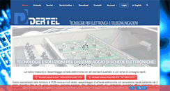Desktop Screenshot of dertel.com